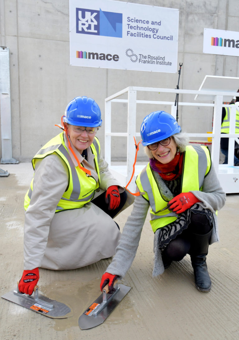 Rosalind Franklin Institute Topping Out Harwell Campus