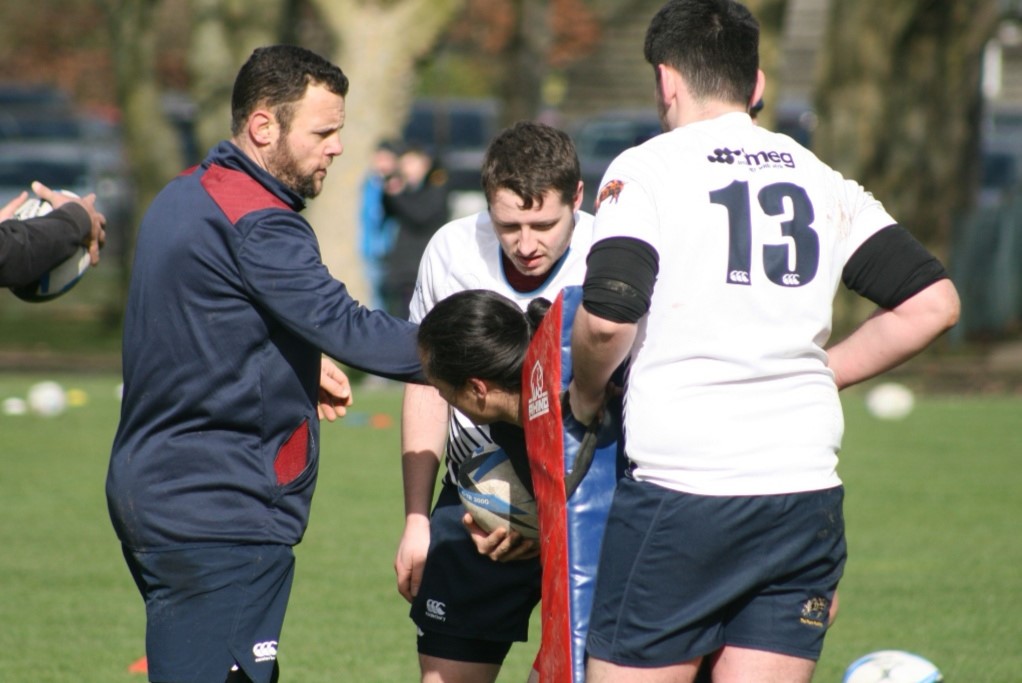 England Rugby Squad visits Harwell Campus to train with community clubs from around the country