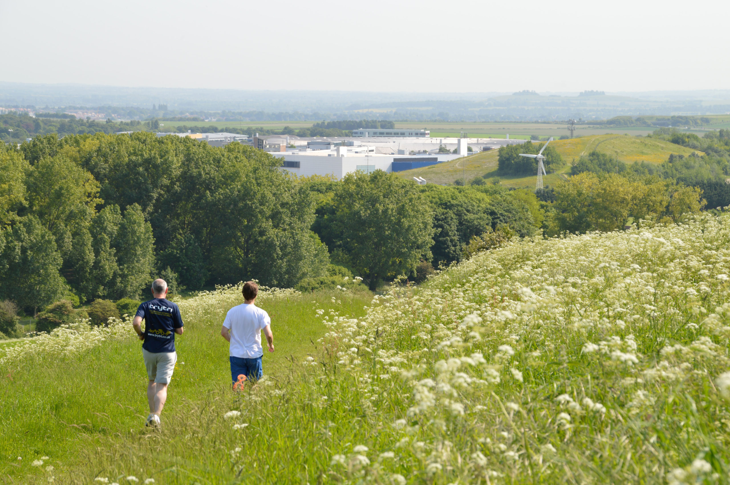 Running on Ridgeway