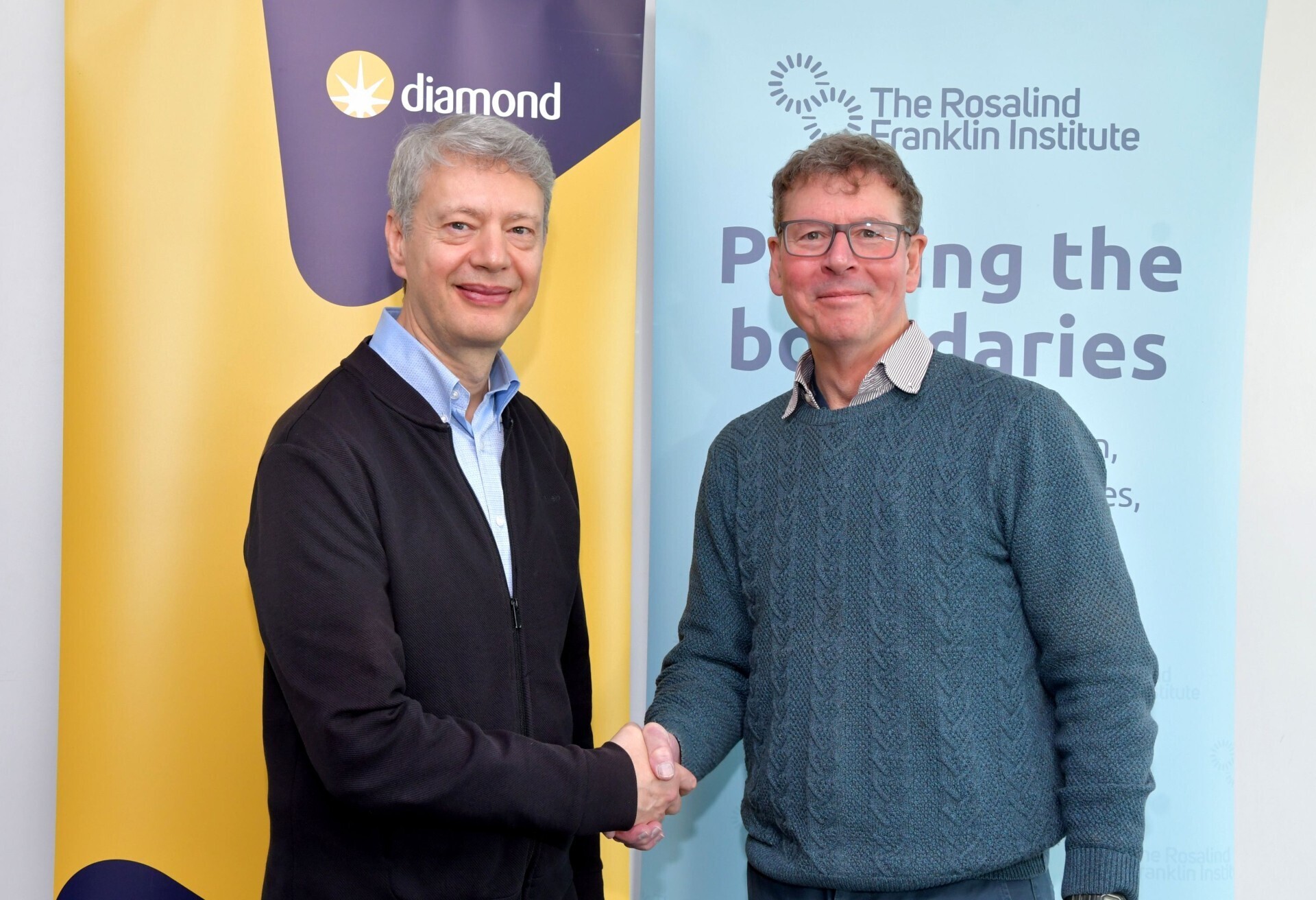Diamond and Franklin formalise partnership to accelerate scientific breakthroughs