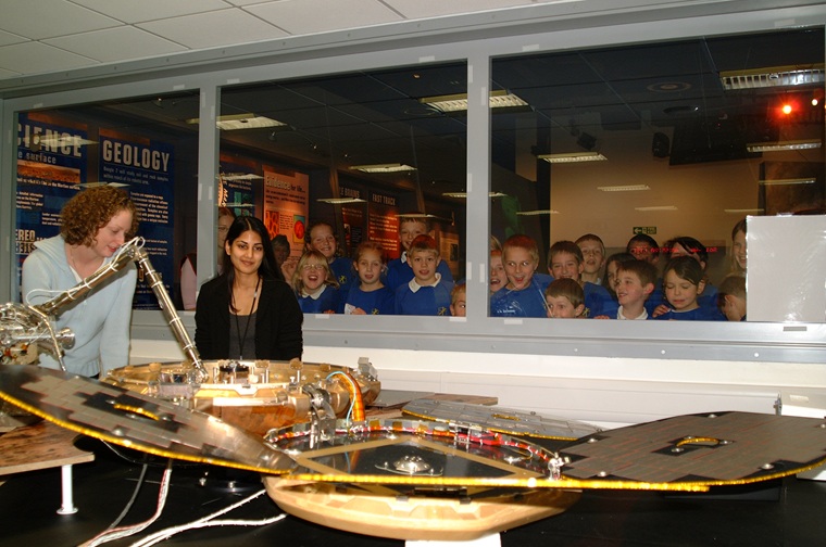 Britain’s Mars lander plaques land across the UK